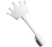ComfyHarbor Baguette de princesse pour porte-cartes de crédit, tige mystique pour enfants, sans contact, accessoire de fête, vert, 36,8 cm (blanc)