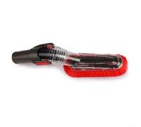 ComfyHarbor Brosse à épousseter flexible à poils doux pour meubles, plafonds, rideaux, abat-jour, 32 mm, rouge