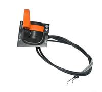 ComfyHarbor Câble de commande et levier d'accélérateur et d'étranglement, compatible avec AM136026, pour pièces de tracteur de pelouse X500 X520 X540, construction en plastique, pour une gestion