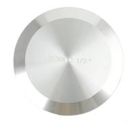 ComfyHarbor Capuchon sanitaire à trois colliers en acier inoxydable 304, couvercle aveugle, pour raccord de tuyau industriel, virole à installation rapide, pour systèmes de réfrigération eau, air