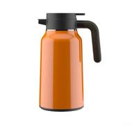 ComfyHarbor Carafe à café isotherme | Distributeur de thé en acier inoxydable 304 à double paroi, distributeur de thé en acier inoxydable grande capacité (orange)