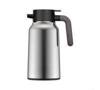 ComfyHarbor Carafe à café isotherme | Distributeur de thé en acier inoxydable 304 à double paroi sous vide - Grande capacité - Argenté