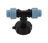 ComfyHarbor Connecteur adaptateur S60X6 pour réservoir IBC, filetage grossier vers raccord de tuyau PE 20/25/32 mm pour tuyau d'arrosage et réservoir, accessoire de bouchon de réservoir d'eau en