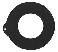 ComfyHarbor Couvercle en silicone pour bol mixeur, couvercle pliable, pour bols en verre en acier inoxydable de 4,5 à 5 litres, accessoire de cuisson anti-poussière pour protéger la pâte et stocker