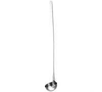 ComfyHarbor Cuillère à assaisonner étendue, cuillère à mesurer l'huile en acier inoxydable 304, pour cuisine et bar, design réglable à longue portée, pour bocaux profonds, passe au lave-vaisselle