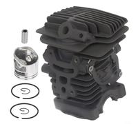 ComfyHarbor Cylindre de 38 mm pour kit de piston pour tronçonneuse MS171 MS181C Pièces de rechange avec anneaux de goupille clips en métal Kit de réparation de moteur #1139 1201
