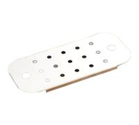 ComfyHarbor Égouttoir en acier inoxydable, pour bassin à portion, étagère de cuisine multifonction épaisse, avec pieds surélevés, pour le séchage des fruits et des légumes (taille S)