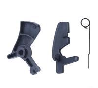 ComfyHarbor Ensemble de ressorts de verrouillage de déclencheur d'accélérateur, pour MS250 MS230 MS210 025 023 021 pièces de rechange avec ressort et verrou, pour réparation de moteur