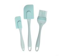 ComfyHarbor Ensemble de spatules en silicone avec brosse à huile, grattoir en caoutchouc résistant à la chaleur pour ustensiles de cuisine antiadhésifs, pour un nettoyage facile, ustensiles de cuisine