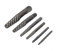 ComfyHarbor Extracteur de vis en spirale Cr-Mo pour enlever les boulons cassés, les goujons endommagés, les fixations rouillées M3-M25 et 4-25 mm, kit d'outils très résistant, pour les projets de