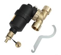 ComfyHarbor Filtre magnétique pour chaudière avec maille en acier inoxydable DN20/DN25/DN32 pour systèmes CVC, chauffage au sol, élimination des sédiments de rouille, ingénierie filetée (DN32)