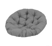 ComfyHarbor Galette de chaise ronde en polyester 40 cm pour panier suspendu | Design convexe concave, soulage la pression des hanches, empêche le glissement, s'adapte à la suspension