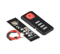 ComfyHarbor Indicateur de capacité de batterie au lithium 5S, avec affichage LED, voltmètre coulométrique, pour outils électriques 18 V 21 V, boîtier compact en plastique, pour les tests industriels