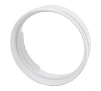 ComfyHarbor Interface de conduit d'échappement pour tuyau de climatiseur portable, connecteur en polypropylène pour plaque de kit de battant, interface plate 150 mm/130 mm et tête ronde (tête ronde 1