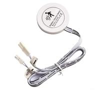 ComfyHarbor Interrupteur à capteur tactile, pour panneau en bois contrôle de la lumière LED, variateur manuel 12 V-24 V DC, interrupteur infrarouge humain, pour miroir d'armoire, installation sans