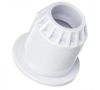 ComfyHarbor Kit adaptateur de tuyau flexible en PVC de 3,8 cm pour piscine hors sol Intex 4553 Solar Pro Chauffage avec joints pré-installés Noir