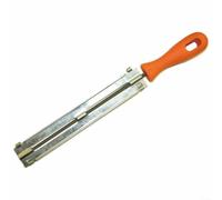 ComfyHarbor Kit d'affûtage pour chaîne de tronçonneuse mécanique et guide d'affûtage 4 mm 5/32 pouces, pour l'entretien des équipements électriques en extérieur, robuste, longue durée de vie