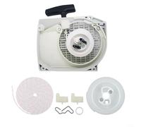 ComfyHarbor Kit de montage pour démarreur - Avec corde, poulie et cliquet - Compatible avec les modèles de tronçonneuse 044, 046, MS440, MS460 - Remplace les numéros de pièce 1128 080