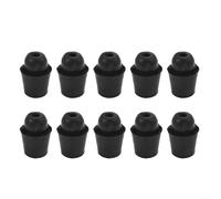 ComfyHarbor Lot de 10 butées de porte en caoutchouc noir compatibles avec Hyundai et Kia, pièce de rechange # 8219128010, pour une installation facile d'accessoires d'intérieur de voiture