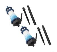 ComfyHarbor Lot de 2 phares solaires de 44 cm de haut, 6 à 8 h d'autonomie | Design phare, lot de 2, capteur automatique du crépuscule à l'aube, décoration d'allée de terrasse, pas d'électricité