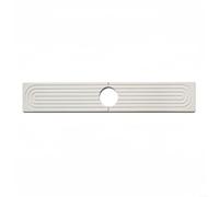 ComfyHarbor Lot de 2 tapis d'évier en terre de diatomée, plateau de robinet à séchage rapide, 40 cm, pour cuisine et salle de bain, organiseur absorbant pour comptoir, porte-savon et porte-éponge