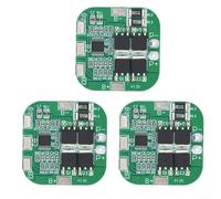 ComfyHarbor Lot de 3 cartes de protection de batterie au lithium 4S 14,8 V avec limite de courant de 20 A, circuit de sécurité contre les surcharges et les surcharges pour batteries 16,8 V, module PCB