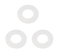 ComfyHarbor Lot de 3 joints de rechange en caoutchouc pour réservoir de chasse d'eau Viva SKY095 Skylo, 65 mm x 43 mm x 2 mm