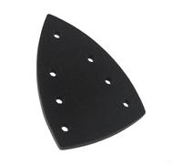 ComfyHarbor Patin de ponçage triangulaire 100 x 150 mm 7 trous pour plaque de support en EVA avec et pour ponceuse à cloison sèche Accessoires Support de disque abrasif à changement rapide