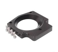 ComfyHarbor Plaque d'adaptation pour collecteur d'admission, pour corps d'accélérateur de 102 mm, compatible avec LS LS1 pour LS2 LS3 LS4 LS6 LS7 pour moteurs LSX, pièce de rechange directe en alliage