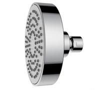 ComfyHarbor Pomme de douche haute pression avec tuyau, pommeau de douche à effet pluie, limiteur de débit amovible pour économiser l'eau, fixation réglable en ABS argenté avec rotule en laiton