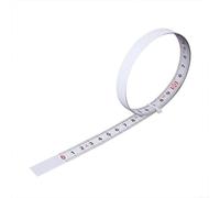 ComfyHarbor Ruban auto-mesureur, règle adhésive en acier au carbone, avec échelle inversée, pour établi, machine, mesure de table et de mur, marquage millimétrique (B)