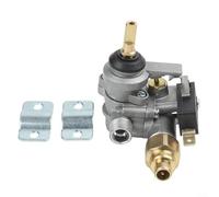 ComfyHarbor Soupape de sécurité à gaz basse pression pour poêles SABAF, pièce de rechange multi-brûleurs en acier pour équipement de cuisine domestique et commerciale, argent 6 x 8 x 10 cm