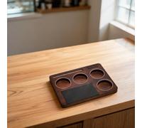 ComfyHarbor Station de Tassage Café pour bois 25cm Stable Station de Tassage