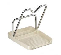 ComfyHarbor Support de couvercle de casserole, organisateur de couvercles de casserole, pour le rangement et l'organisation du comptoir de cuisine, support multifonction en acier inoxydable et en