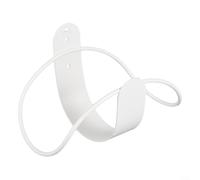ComfyHarbor Support mural en acier robuste pour tuyau d'arrosage, pour clôture extérieure, s'adapte à une clôture de 5,1 cm et peut contenir un tuyau jusqu'à 20 m, support de rangement résistant à la