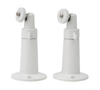 ComfyHarbor Support mural en métal, pour caméra de sécurité Ring Up Cam filaire/batterie/HD, support en alliage d'aluminium robuste, avec pivot à 360° et inclinaison à 90°, installation intérieure et