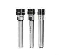 ComfyHarbor Tige d'extension de mandrin de serrage ER, tige droite 40CrMnTi durcie, pour fraisage CNC, usinage à cavité profonde, compatible avec ER8A ER11A ER16A ER20A, haut débit de 0,01 mm jusqu'à