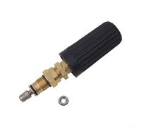 ComfyHarbor Vanne de régulation de pression pour nettoyeur haute pression, compatible avec modèles QL370T/390T/1511/1515, réducteur de pression d'eau réglable, construction en plastique et métal, noir