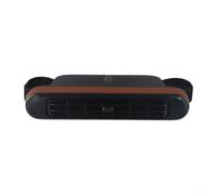 ComfyHarbor Ventilateur électrique portable pour siège arrière de voiture avec deux turboventilateurs, moteur silencieux sans balais, refroidissement réglable à 3 vitesses, support d'appui-tête peu