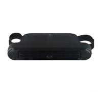 ComfyHarbor Ventilateur électrique portable pour siège arrière de voiture avec deux turboventilateurs, moteur silencieux sans balais, refroidissement réglable à 3 vitesses, support d'appui-tête peu