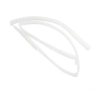 Comgooldool Bande d'étanchéité en silicone pour portes en verre, douches et fenêtres, coupe-vent, étanche, joint en caoutchouc avec application de colle pour rénovation de la maison (h 8 mm)