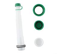 Comgooldool Bec de carburant flexible de rechange et kit de bouchon pour bidons de gaz Rubbermaid, Kolpin, Gott et Jerrican, plastique ABS, 17 x 5 x 3 cm, pour bouteilles de mélange de carburant de 1
