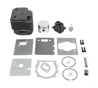 Comgooldool Cylindre complet et kit de piston pour Echo PB série 770 souffleur à dos A130001050 V100000290 Pièces de moteur avec anneaux et goupille d'étanchéité pour travaux de nettoyage de feuilles