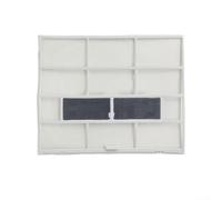 Comgooldool Filtre anti-poussière pour unité intérieure Midea AC 1P 1,5 HP, couvercle de sortie de climatiseur en plastique robuste, installation simple, maille anti-poussière pour contrôle de la