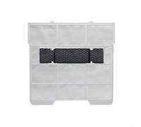 Comgooldool For midea Filtre pour climatiseur 1P 1,5 HP Intérieur suspendu Filet en plastique Anti-poussière Couvercle de sortie d'air Installation Pièce de refroidissement Blanc (28,7 x 27)