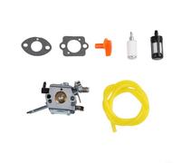 Comgooldool Kit carburateur en métal pour FS48 FS52 FS66 FS81 FS106 WT-45, accessoire de rechange pour débroussailleuse de jardin pour améliorer l'efficacité du carburant