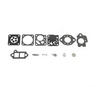 Comgooldool Kit de réparation de carburateur pour tronçonneuse Remington pour tillotson HU-6A HU-23A Joints de rechange Diaphragmes Aiguilles Outil de jardin Outils de restauration de moteur Ensemble