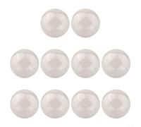 Comgooldool Lot de 10 boules en plastique transparent 8 cm, 10 cm, 12 cm | Boule transparente à remplir, taille de 10 cm, idéale pour les cadeaux de bonbons, les fêtes de fin d'année et pour suspendre