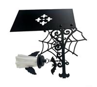 Comgooldool pour lanterne pour déco Bibliothèque Style Rétro Éclairage Doux | Design rétro charmant, ambiance , pour idéal coin lecture, fer pour forgé pour robuste, lumière douce(Style B)