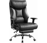 COMHOMA Chaise de Bureau Ergonomique avec Appui-tête 3D et Support Lombaire 3D, accoudoirs réglables, Fonction Bascule et Inclinaison